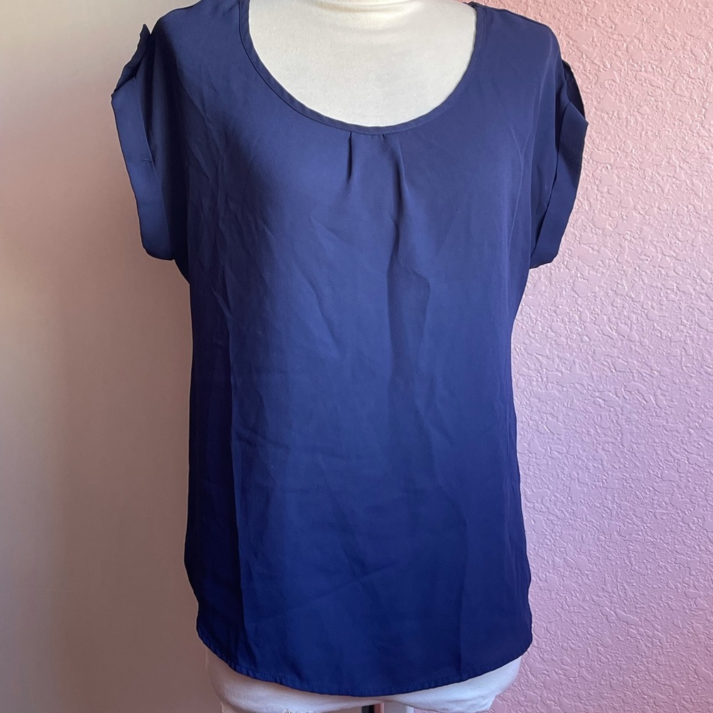MINE Navy Blue Blouse